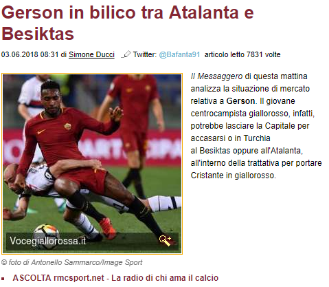 Beşiktaş’tan Gerson bombası!