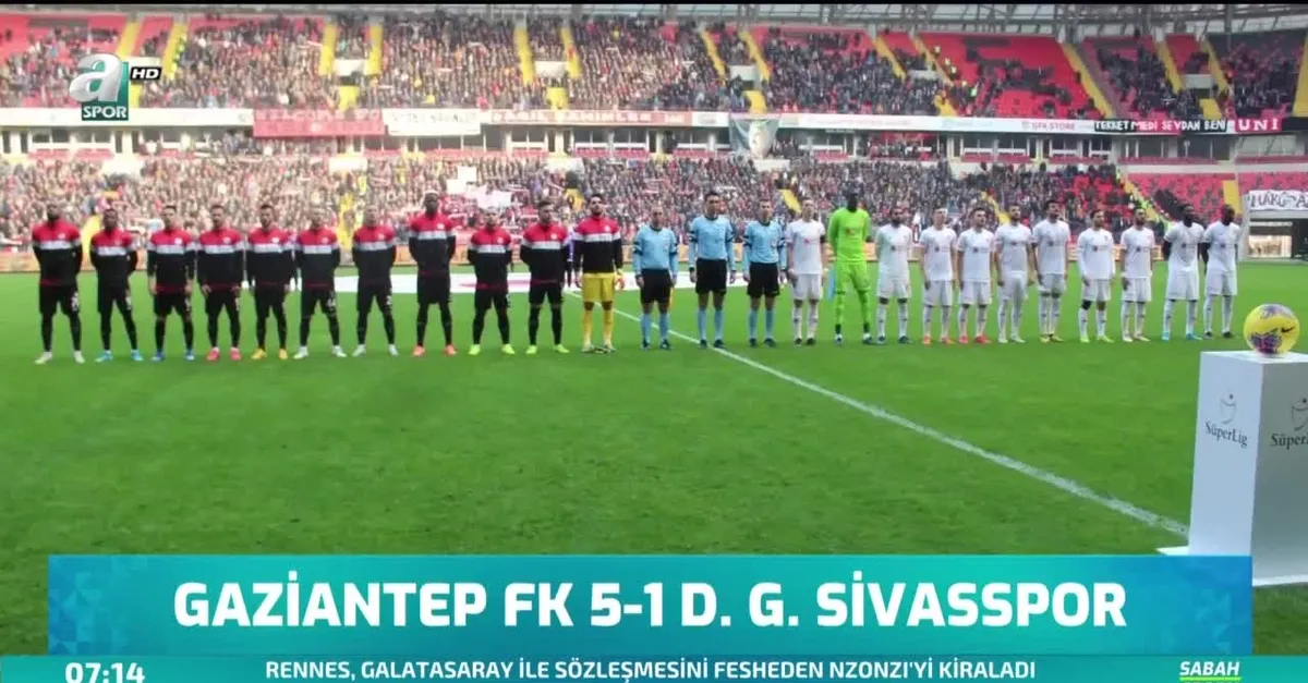 Lider Sivasspor Gaziantep'te dağıldı