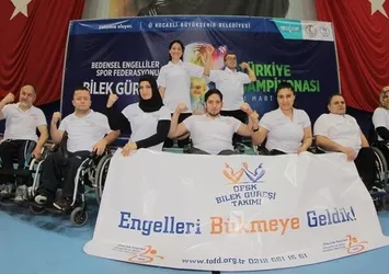 Engelleri büken şampiyonlar