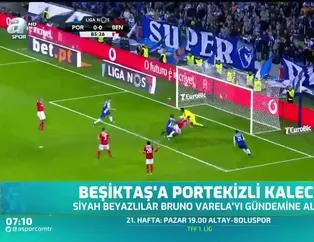 Beşiktaş'ta Portekizli kaleci
