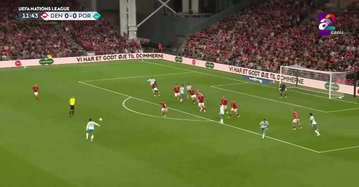 GOL | Danimarka 0-1 Portekiz