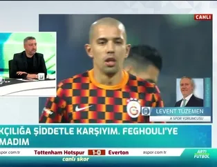 Levent Tüzemen'den Feghouli'ye cevap
