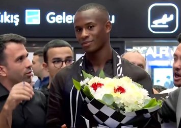 Beşiktaş'ın yeni transferi Tiago Djalo istanbul'da