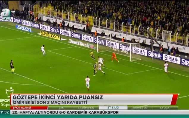 Göztepe'de düşüş sürüyor