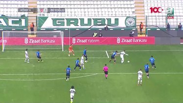 GOL | T. Konyaspor 1-0 Beyoğlu Yeni Çarşı