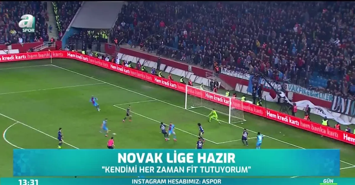 Trabzonsporlu Filip Novak lige hazır