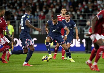 Fransa Ligi'nde PSG, Brest'i 4-2 yendi