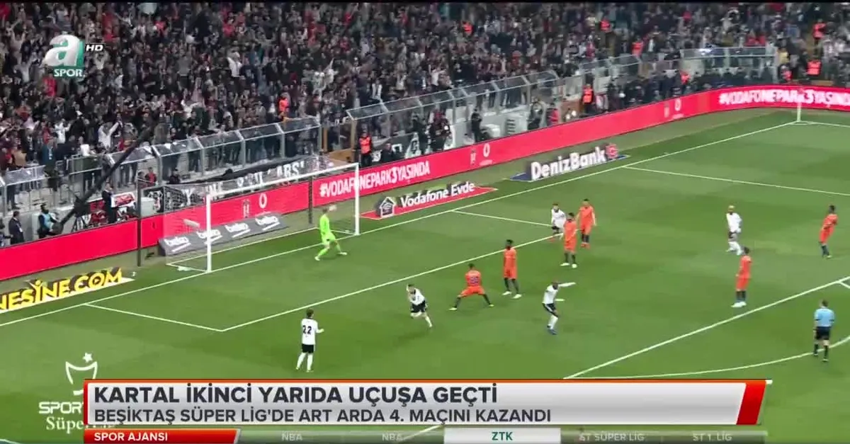 Kartal ikinci yarıda uçuşa geçti
