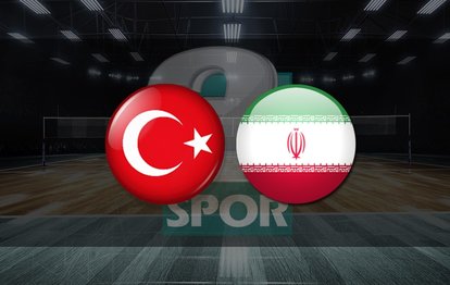 Türkiye İran voleybol maçı CANLI İZLE Türkiye-İran maçı canlı izle