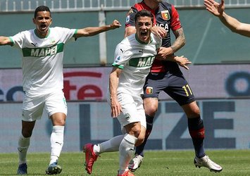 Sassuolo deplasmanda kazandı!