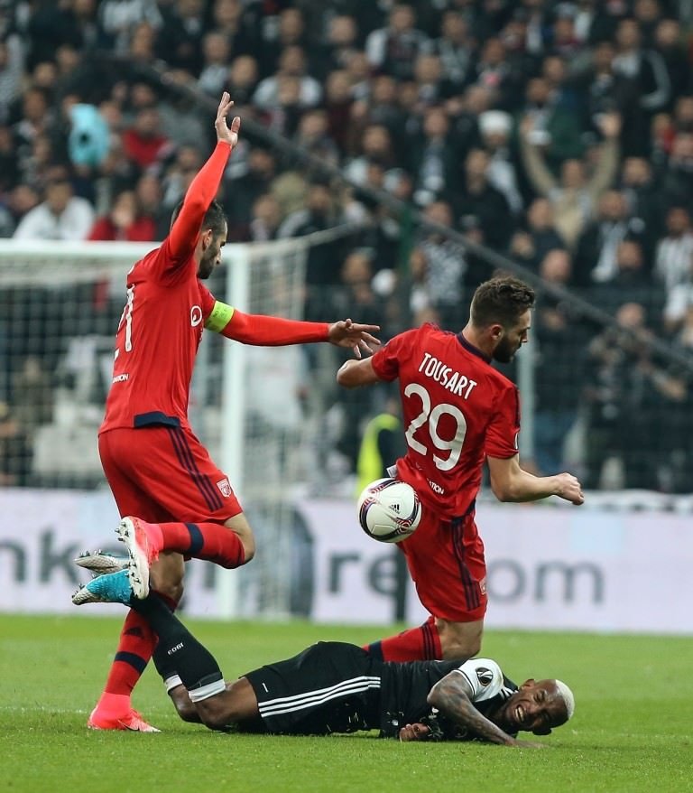 Beşiktaş - O.Lyon maçından kareler