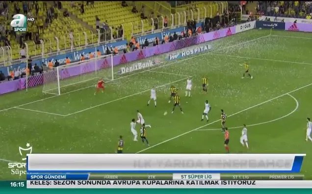 İlk yarıda Fenerbahçe