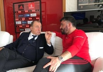 Fatih Terim'den Milan'a ziyaret