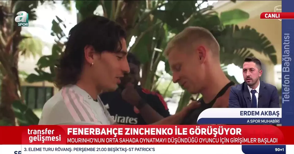 Fenerbahçe Zinchenko'yla görüşüyor!