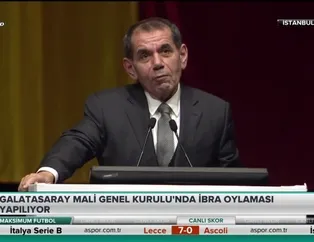 Dursun Özbek: "Hakkınızı helal edin"