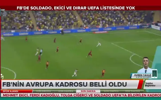 F.Bahçe'de 7 isim UEFA listesinde yok!