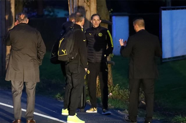 Patlama sonrası Nuri Şahin ve Emre Mor