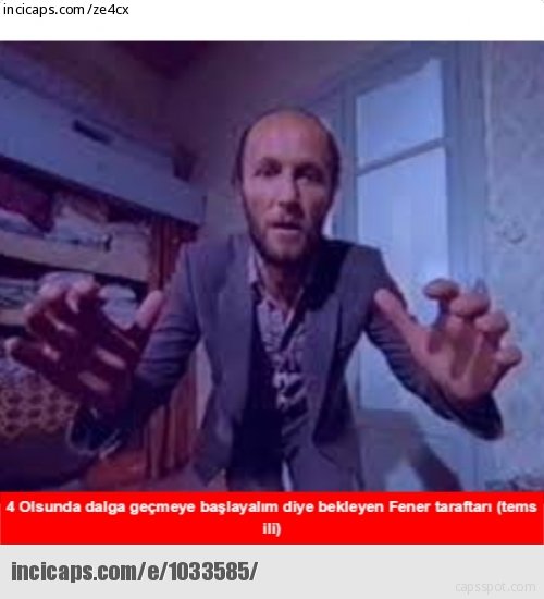 G.Saray - Arsenal maçı caps’leri