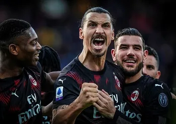Ibrahimovic siftah yaptı Milan kazandı!