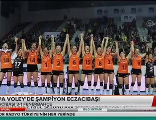 Kupa Voley'de şampiyon Eczacıbaşı
