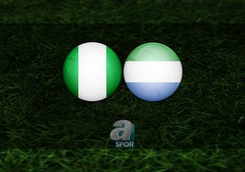 Nijerya - Sierra Leone maçı ne zaman?