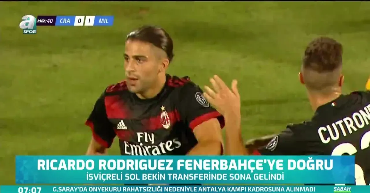 Ricardo Rodriguez Fenerbahçe'ye doğru