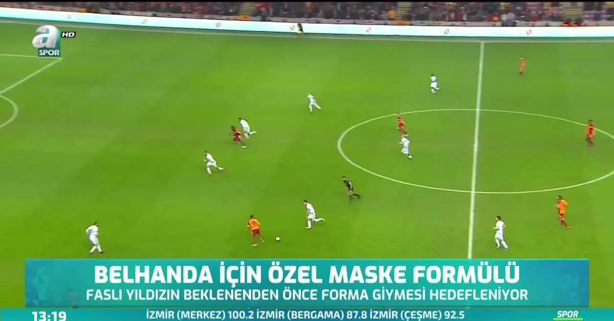 Belhanda için özel maske