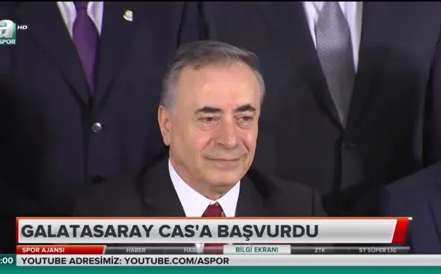 Galatasaray CAS'a başvurdu