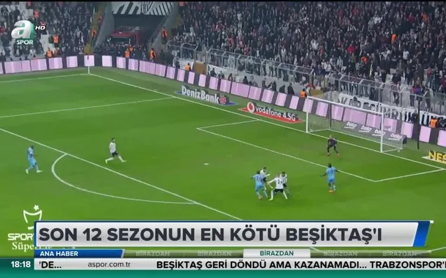 Son 12 sezonun en kötü Beşiktaş'ı