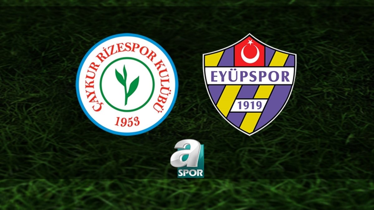Çaykur Rizespor-İkas Eyüpspor maçı hangi kanalda? Ne zaman ve saat kaçta? Çaykur Rizespor-İkas Eyüpspor maçı hangi kanalda? Ne zaman ve saat kaçta?