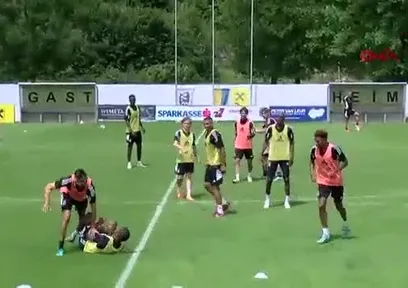 Beşiktaş idmanında ilginç anlar! Ghezzal ve Rosier...