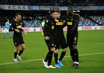 Serie A lideri Inter Napoli deplasmanında kazandı