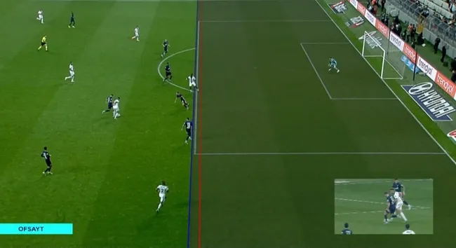 Beşiktaş - Kasımpaşa maçında Michy Batshuayi'nin golü ofsayta takıldı! - 3