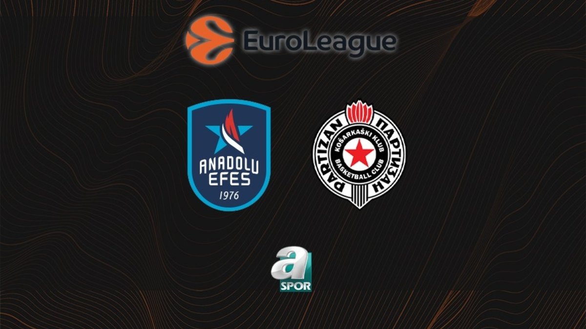 Anadolu Efes-Partizan canlı maç | EuroLeague 36. hafta
