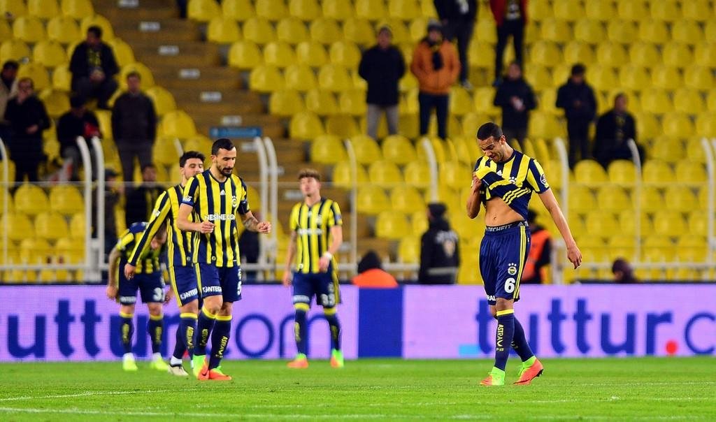 Fenerbahçe-Atiker Konyaspor karşılaşmasından kareler