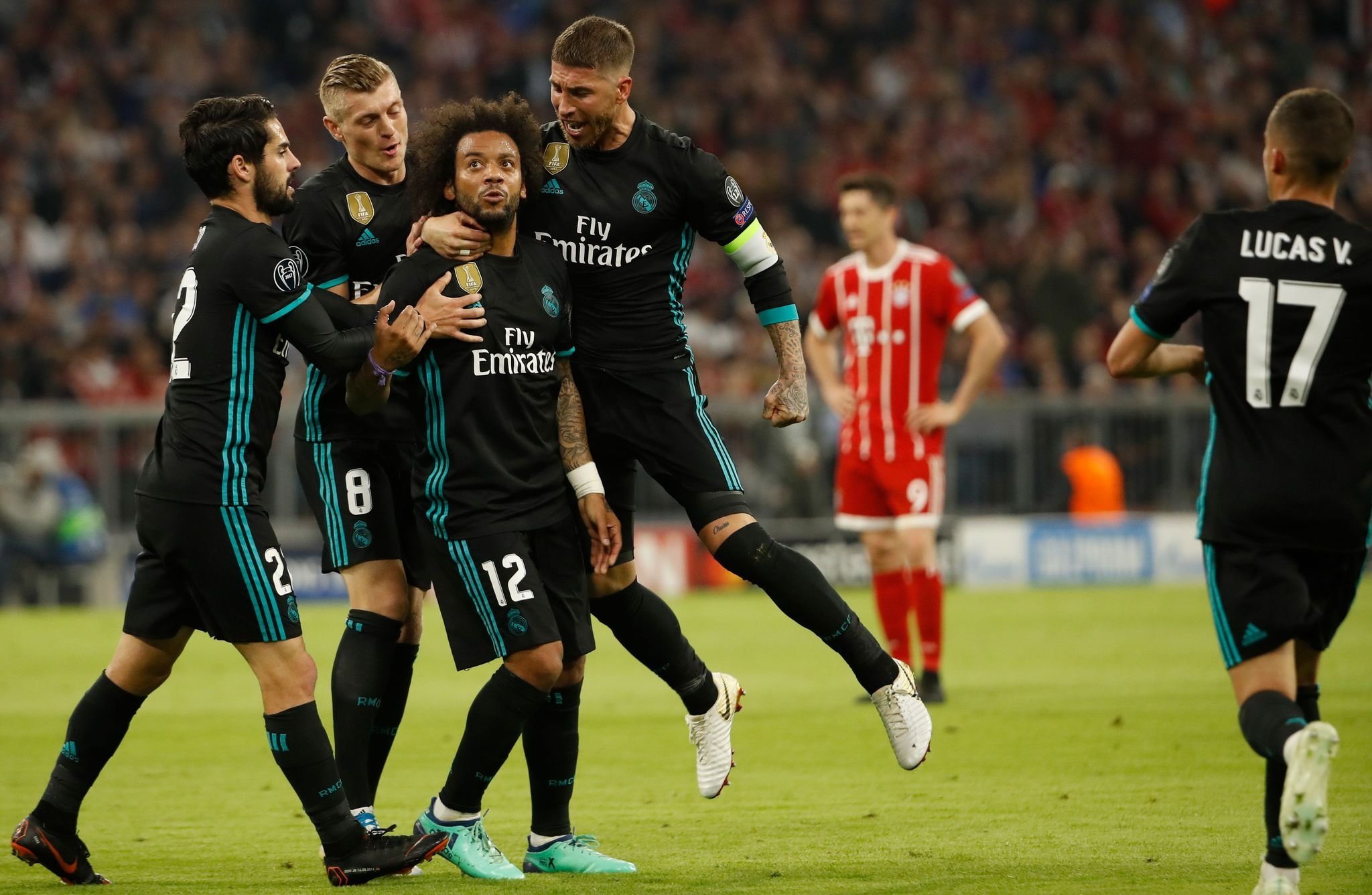 Real Madrid, Bayern Münih deplasmanından mutlu döndü