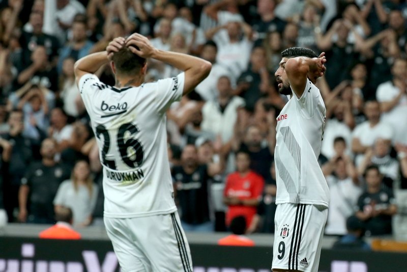 Beşiktaş - Ç. Rizespor maçından kareler