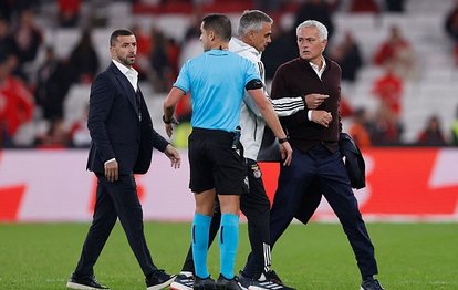 Jose Mourinho puan kaybı sonrası hakemin üstüne yürüdü!