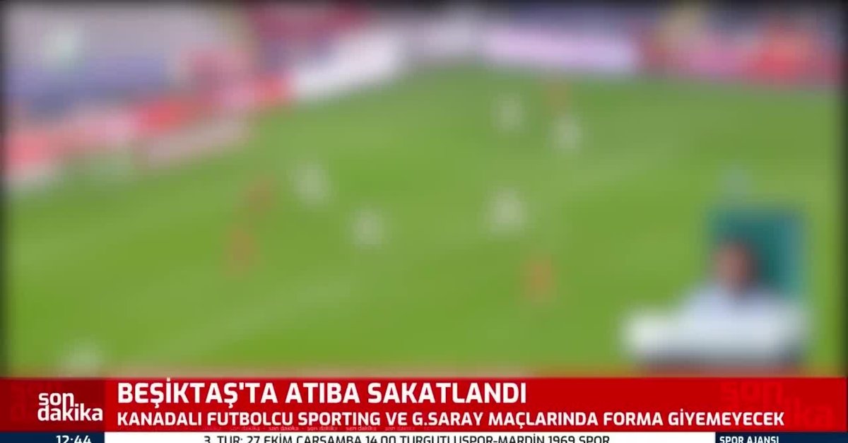 Beşiktaş'a Atiba'dan kötü haber!