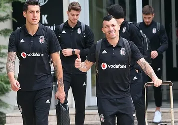 Beşiktaş kafilesi Belçika'ya gitti