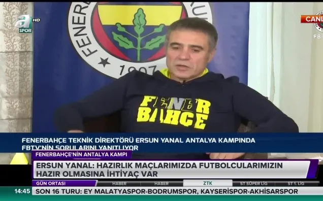 Ersun Yanal'dan transfer açıklaması