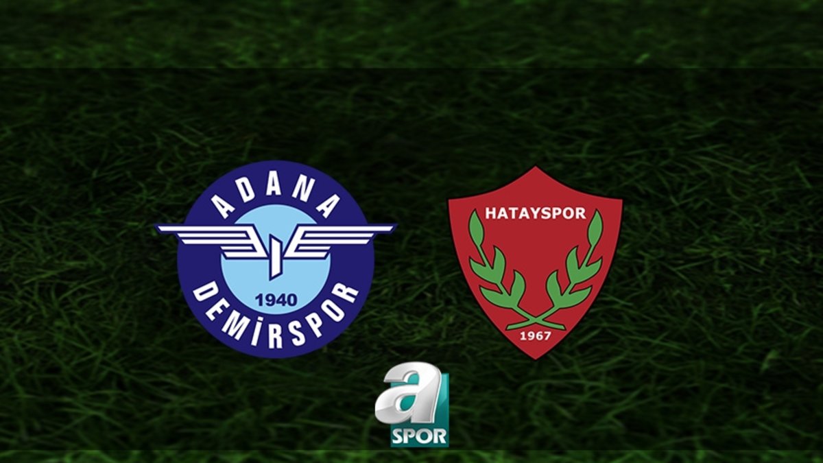 Adana Demirspor - Hatayspor maçı ne zaman, saat kaçta, hangi kanalda canlı yayınlanacak? | Süper Lig Adana Demirspor - Hatayspor maçı ne zaman, saat kaçta, hangi kanalda canlı yayınlanacak? | Süper Lig