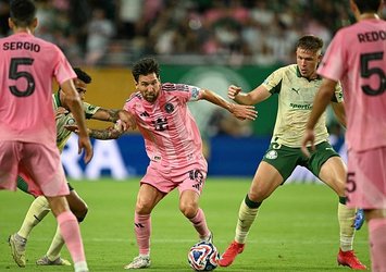 Inter Miami ile Palmeiras yenişemedi!