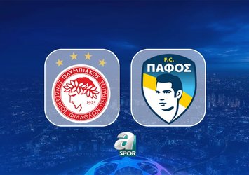 Olympiakos-Pafos FC maçı saat kaçta?