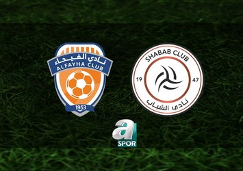 Al Fayha-Al Shabab maçı saat kaçta?