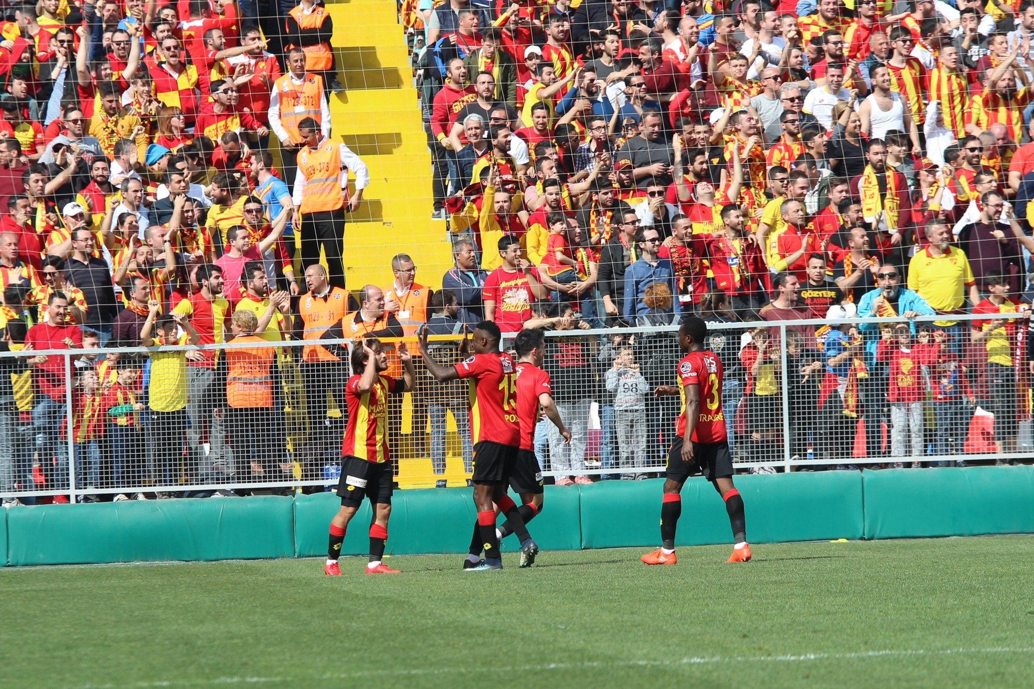 Göztepe - Antalyaspor maçından kareler!