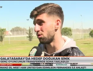 Galatasaray'da hedef Doğukan Sinik
