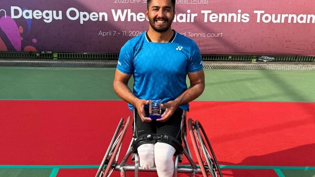 Milli para tenisçi Ahmet Kaplan Güney Kore’de şampiyon oldu