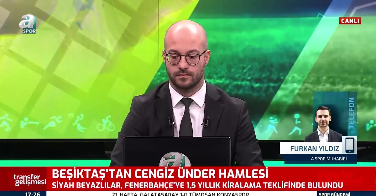 Beşiktaş'tan Cengiz Ünder'e kanca!