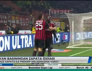 İtalyan basınından Zapata iddiası